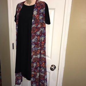 LULAROE JOY LONG VEST - Size Medium